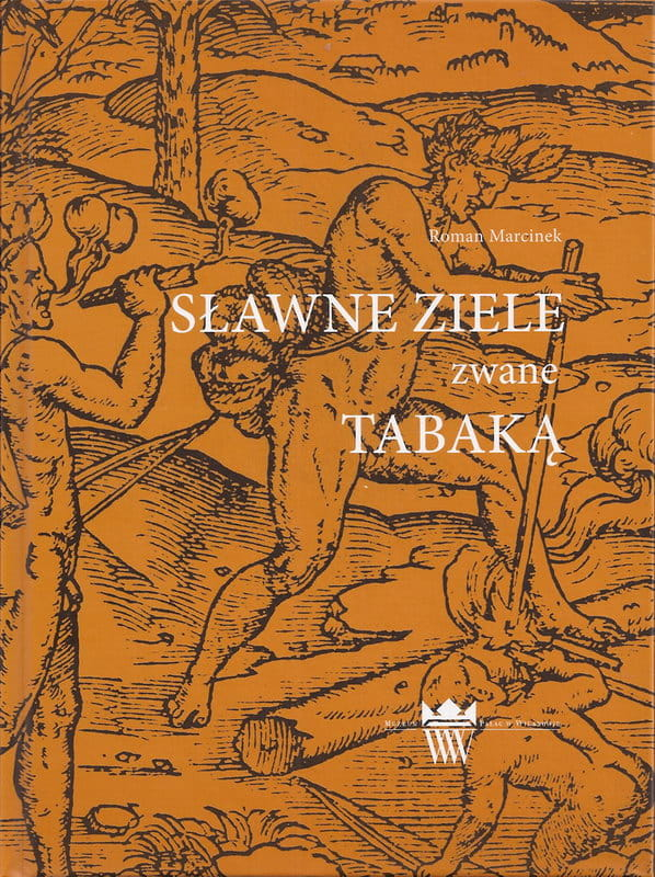 Okładka do publikacji "Sławne ziele zwane tabaką". 